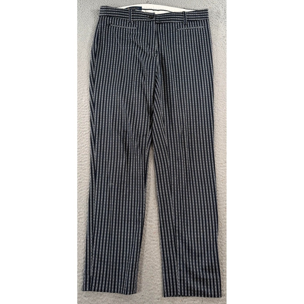 Brooks Brothers Pants Women's 2 Black Geometric Natalie Fit Dress Pants Trousers